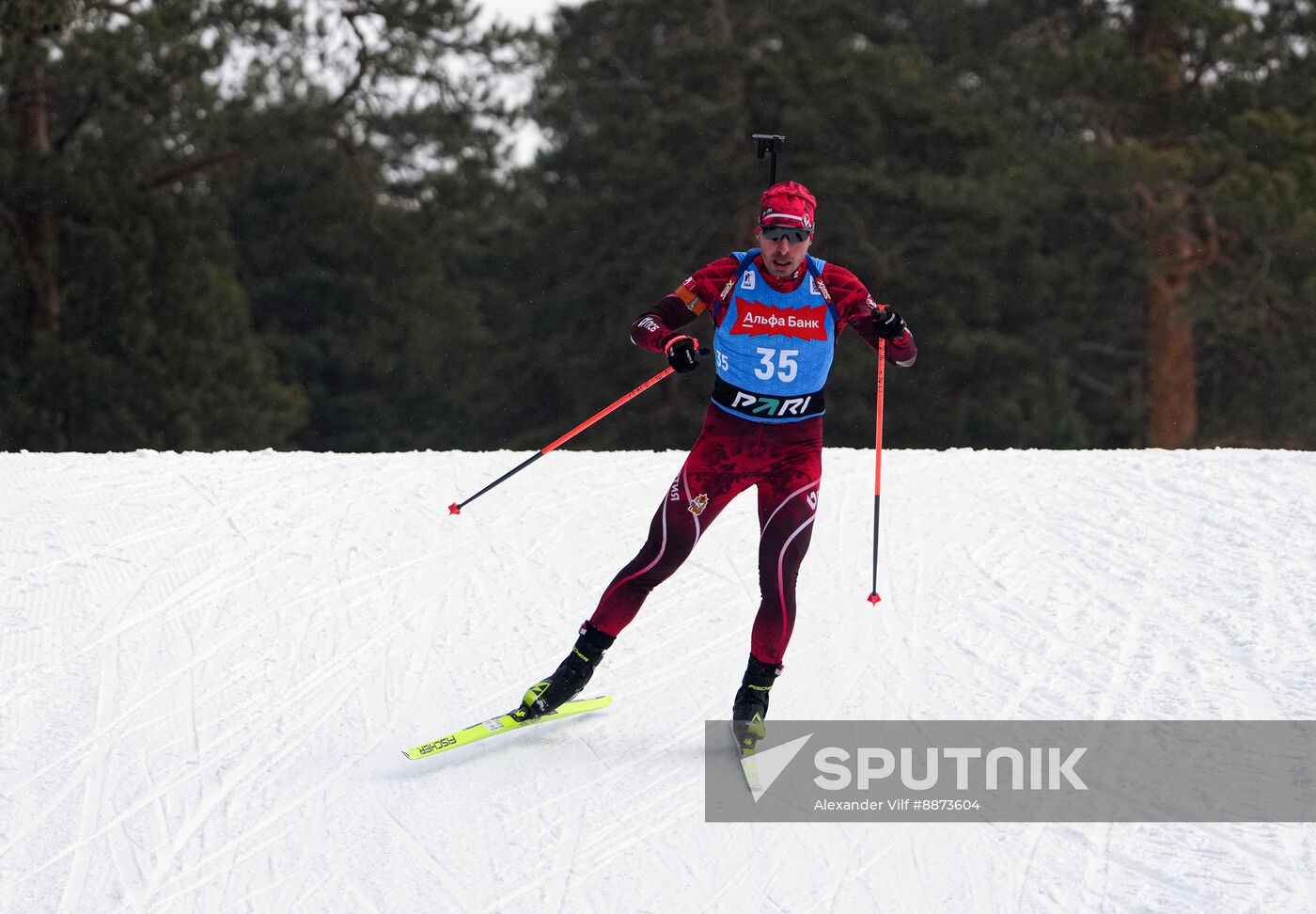 Russia Biathlon Cup Men Sprint