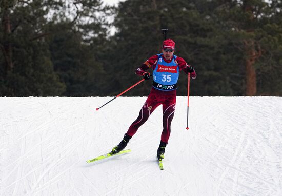 Russia Biathlon Cup Men Sprint