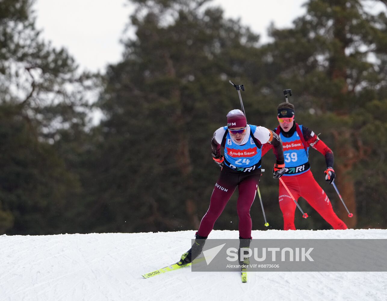 Russia Biathlon Cup Men Sprint