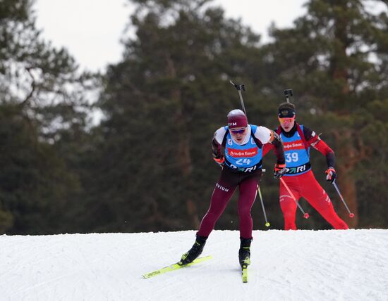 Russia Biathlon Cup Men Sprint