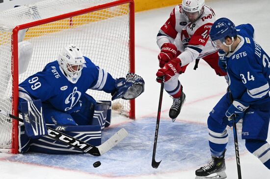 Russia Ice Hockey Kontinental League Dynamo - Lokomotiv