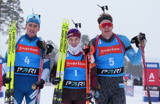 Russia Biathlon Cup Men Pursuit