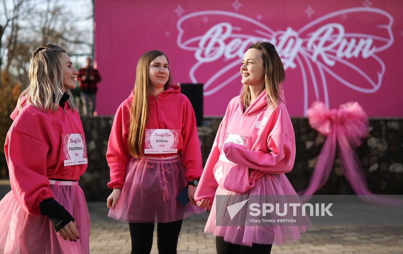 Russia Women's Day Beauty Run