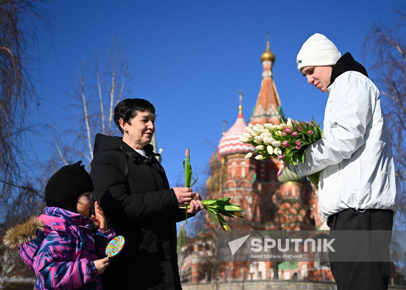 Russia Women's Day