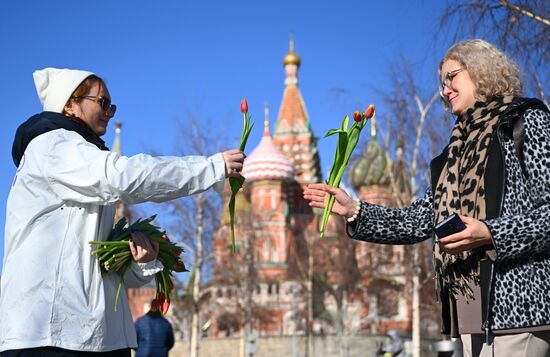 Russia Women's Day