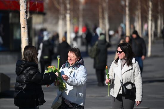 Russia Women's Day