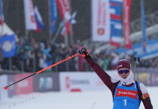 Russia Biathlon Cup Men Pursuit