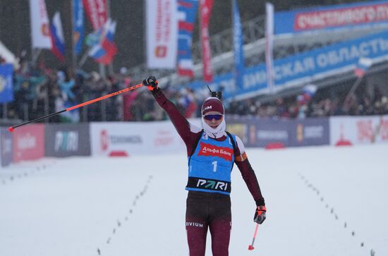 Russia Biathlon Cup Men Pursuit