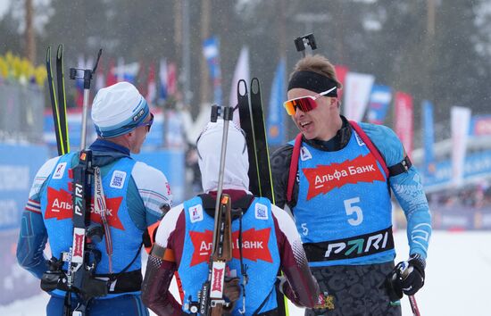 Russia Biathlon Cup Men Pursuit
