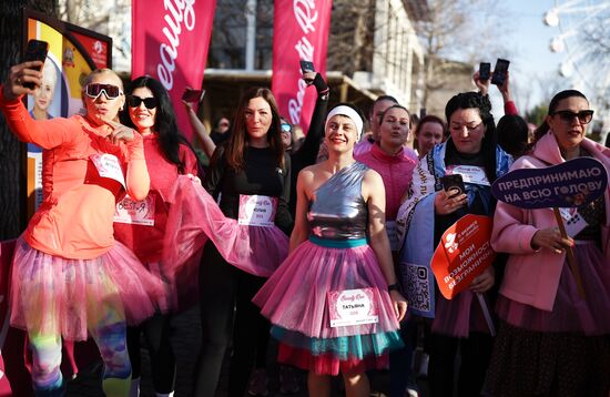 Russia Women's Day Beauty Run