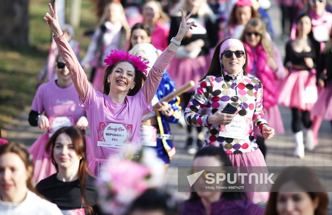Russia Women's Day Beauty Run