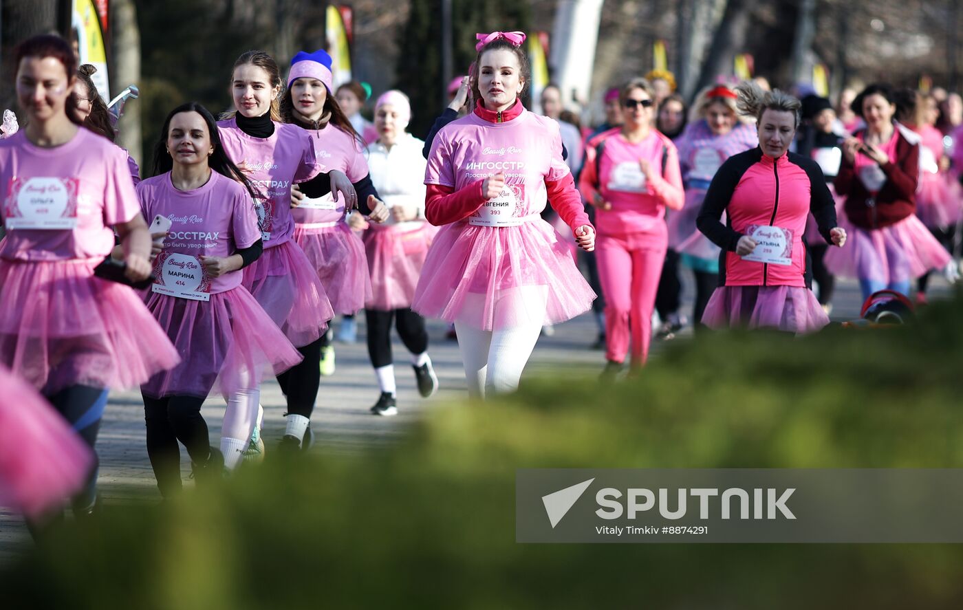 Russia Women's Day Beauty Run