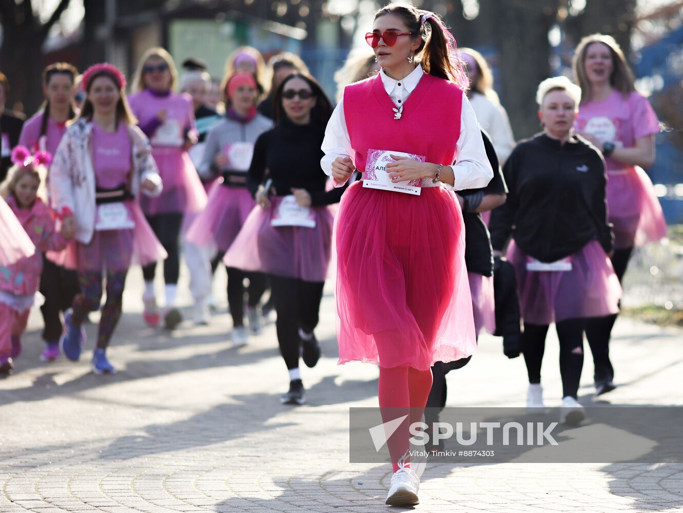 Russia Women's Day Beauty Run