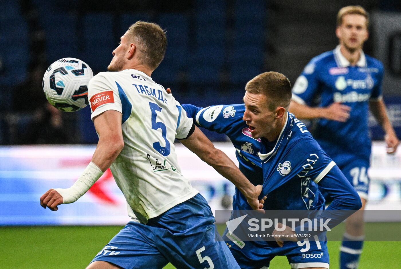 Russia Soccer Premier-League Dynamo - Dynamo Mkh