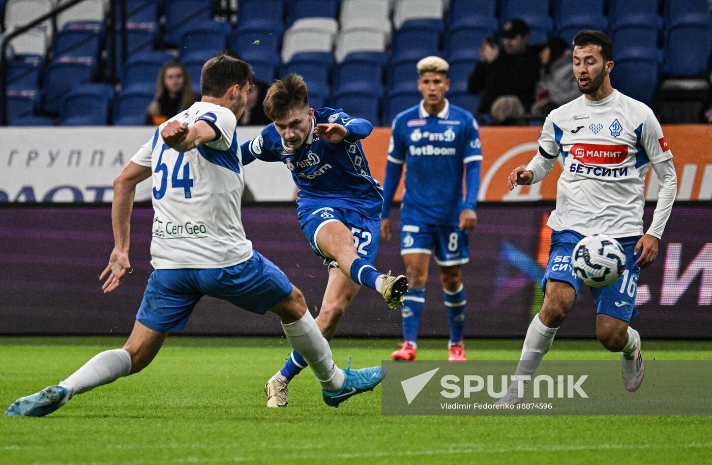 Russia Soccer Premier-League Dynamo - Dynamo Mkh