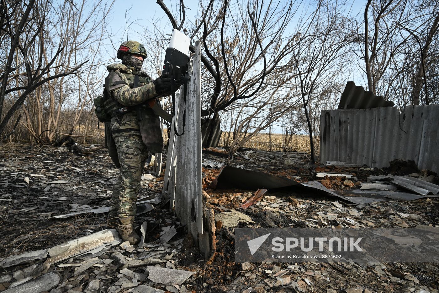 Russia Ukraine Kursk Attack Electronic Warfare