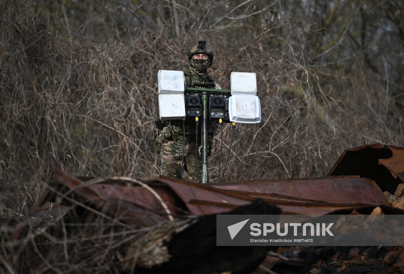 Russia Ukraine Kursk Attack Electronic Warfare