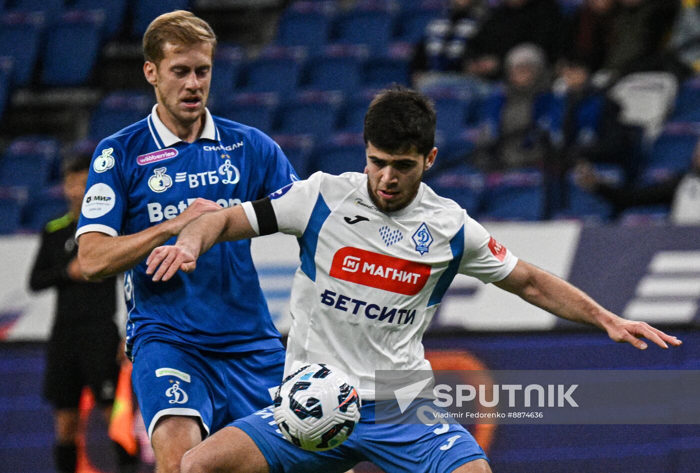 Russia Soccer Premier-League Dynamo - Dynamo Mkh