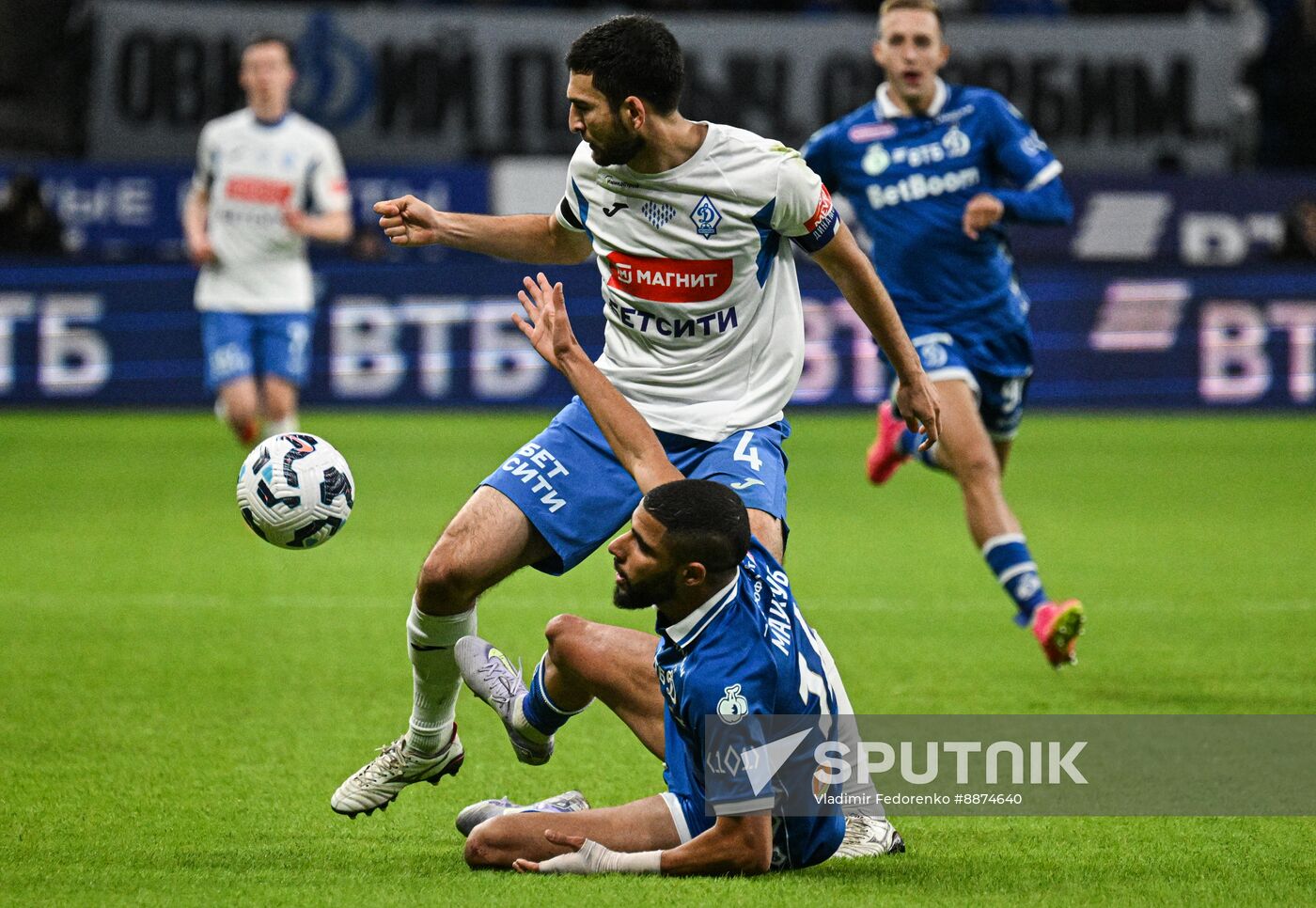 Russia Soccer Premier-League Dynamo - Dynamo Mkh