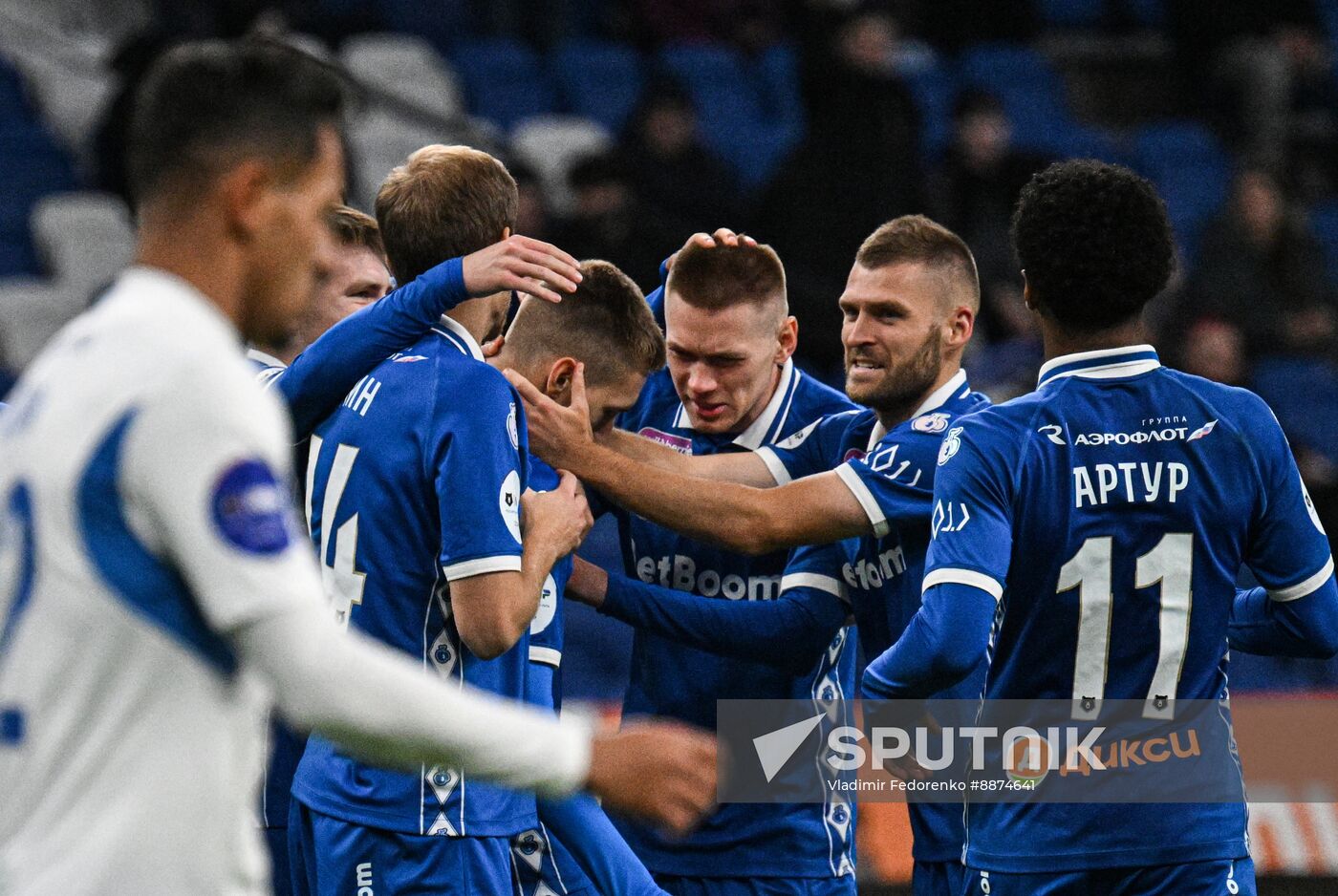 Russia Soccer Premier-League Dynamo - Dynamo Mkh