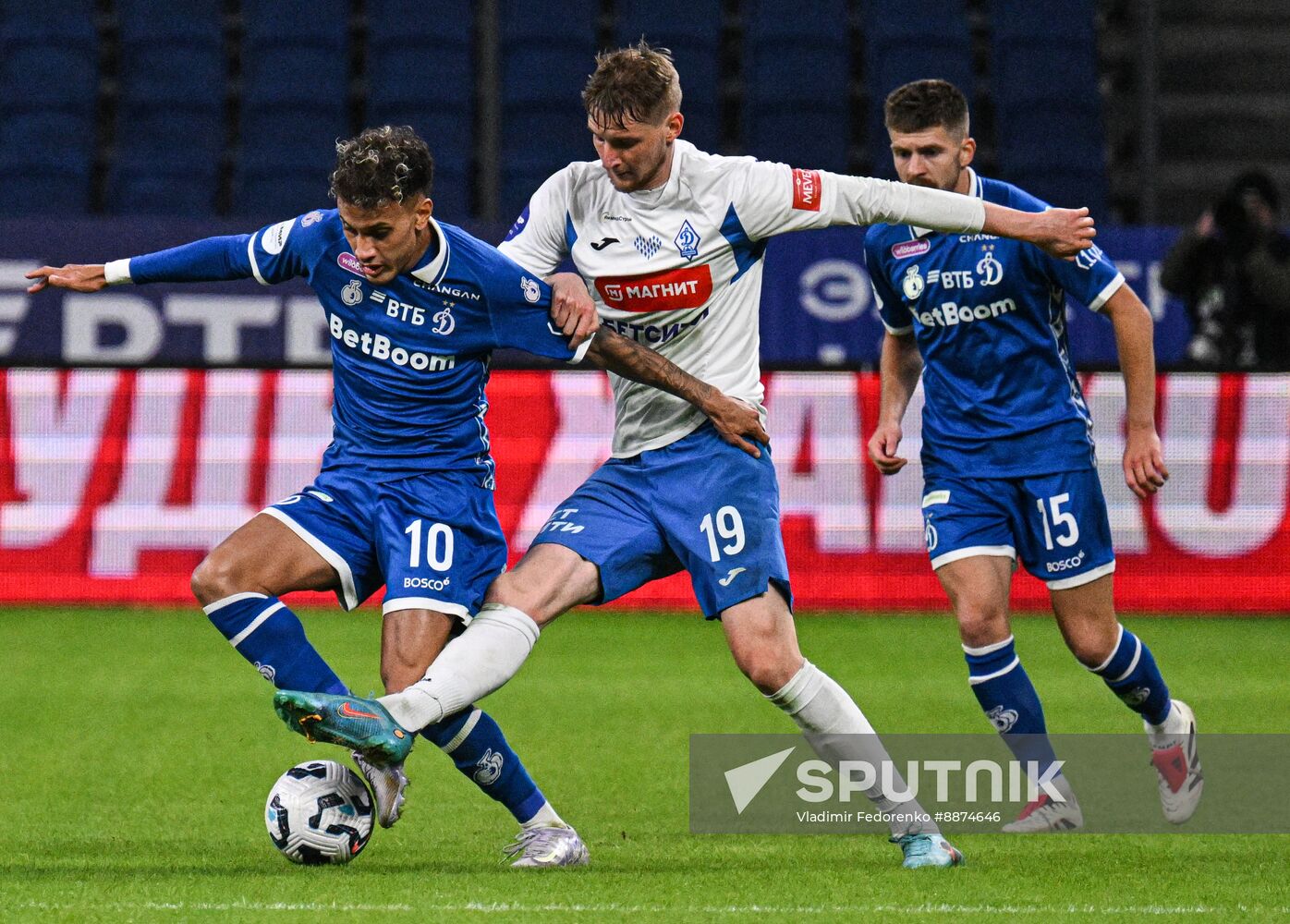 Russia Soccer Premier-League Dynamo - Dynamo Mkh