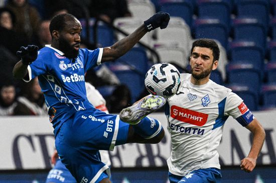 Russia Soccer Premier-League Dynamo - Dynamo Mkh