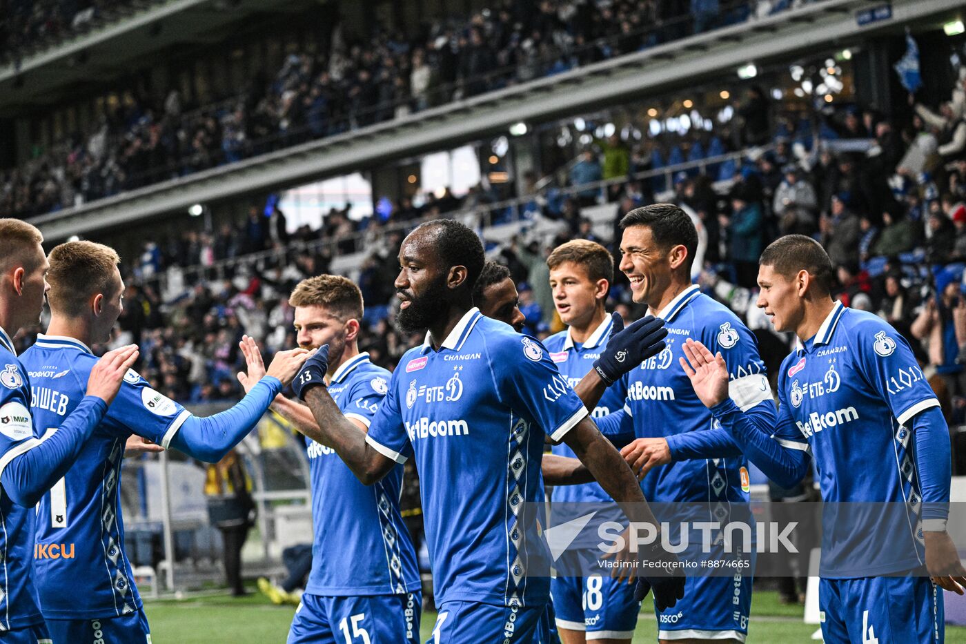 Russia Soccer Premier-League Dynamo - Dynamo Mkh