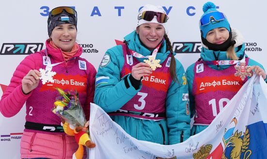 Russia Biathlon Cup Women Mass Start