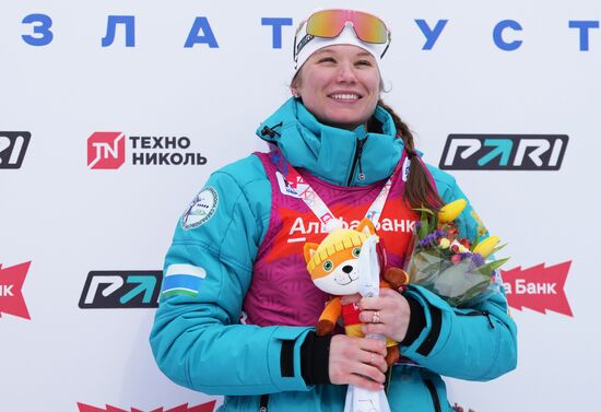Russia Biathlon Cup Women Mass Start