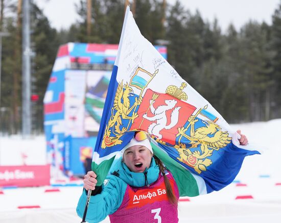 Russia Biathlon Cup Women Mass Start