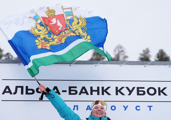 Russia Biathlon Cup Women Mass Start
