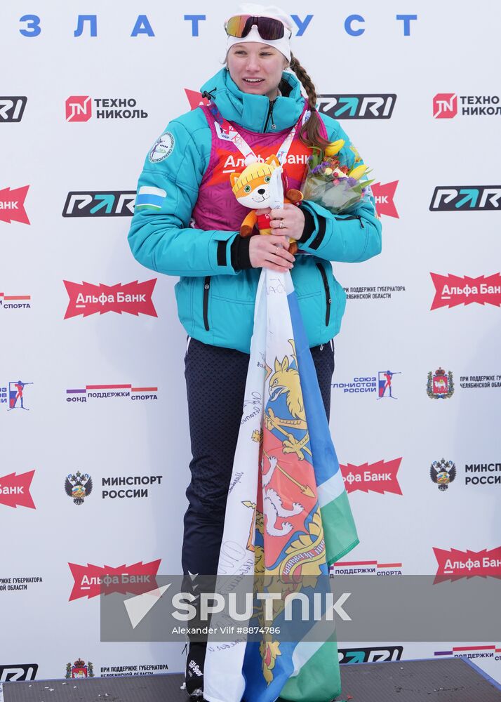 Russia Biathlon Cup Women Mass Start