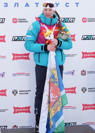 Russia Biathlon Cup Women Mass Start