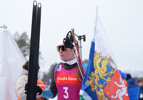 Russia Biathlon Cup Women Mass Start
