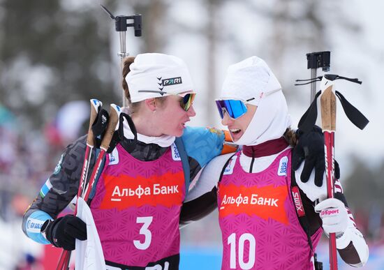 Russia Biathlon Cup Women Mass Start