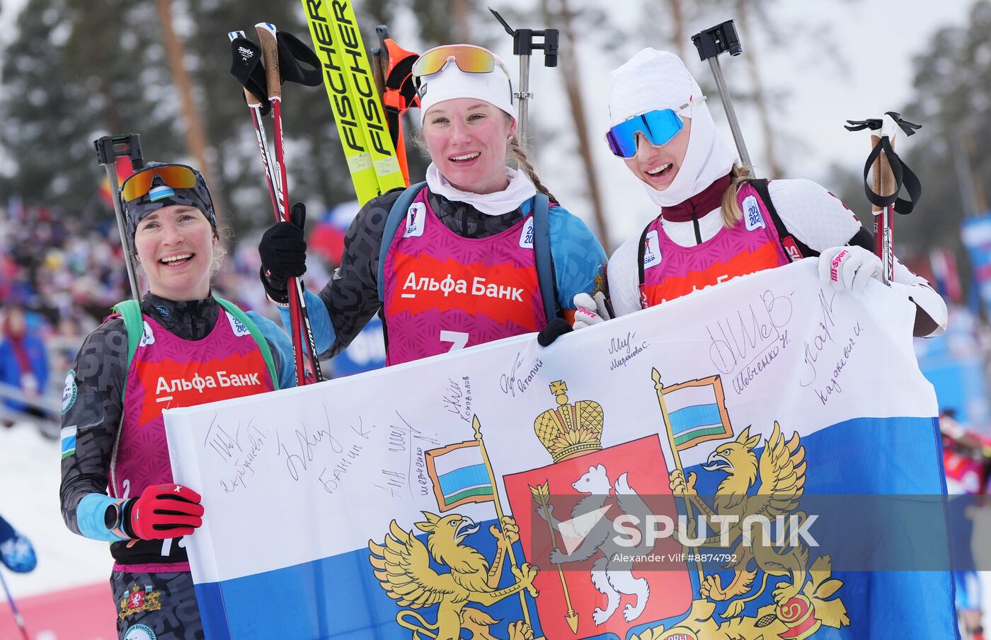 Russia Biathlon Cup Women Mass Start