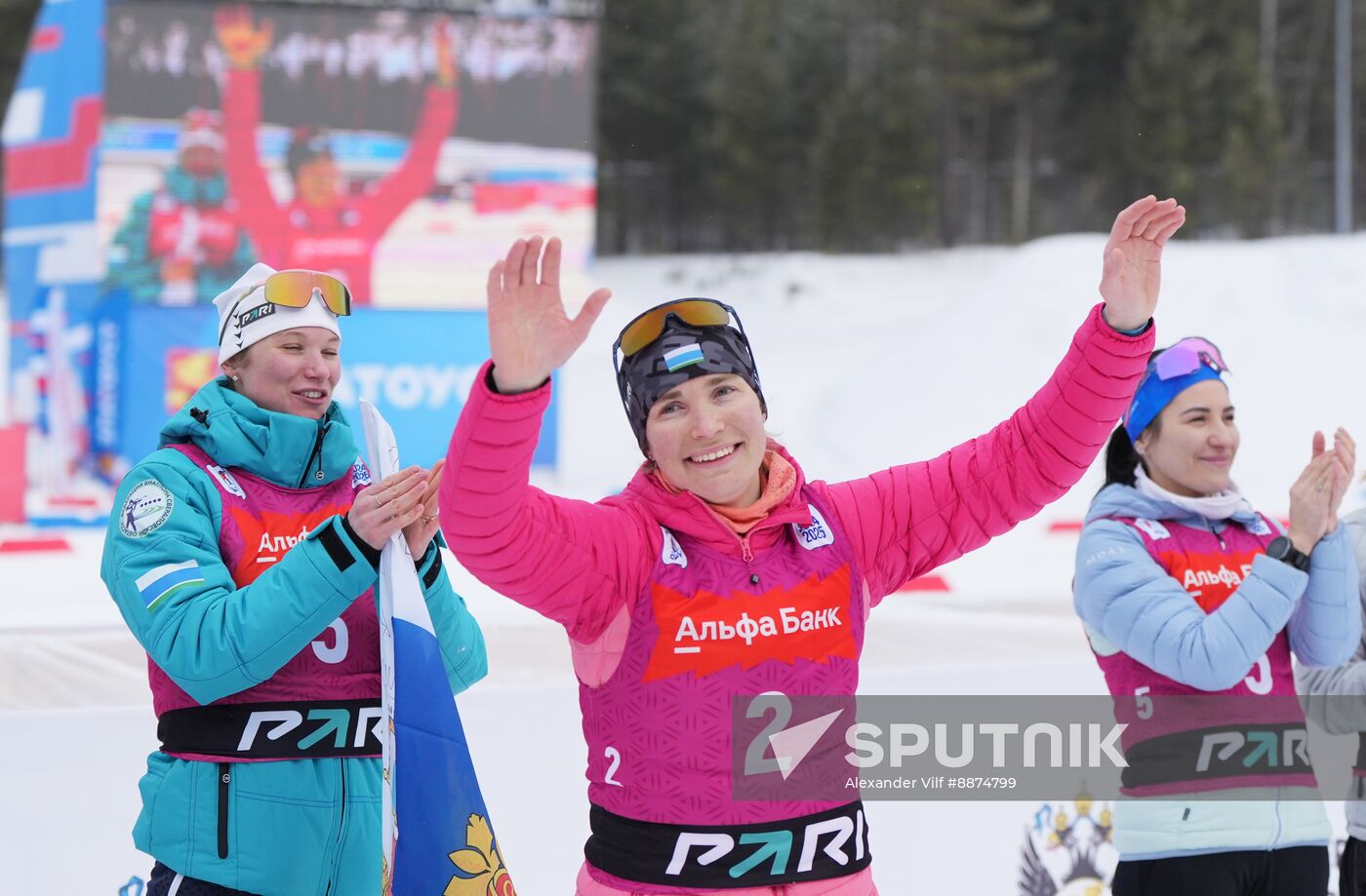 Russia Biathlon Cup Women Mass Start