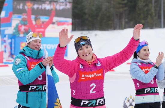 Russia Biathlon Cup Women Mass Start