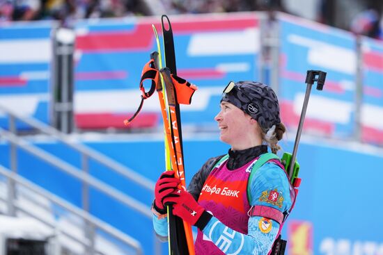 Russia Biathlon Cup Women Mass Start