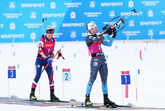 Russia Biathlon Cup Women Mass Start