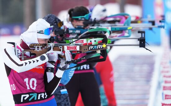 Russia Biathlon Cup Women Mass Start