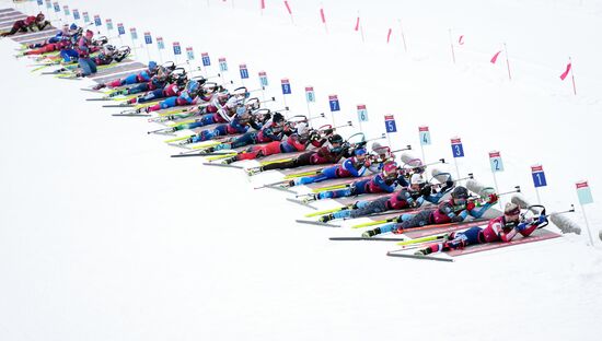 Russia Biathlon Cup Women Mass Start