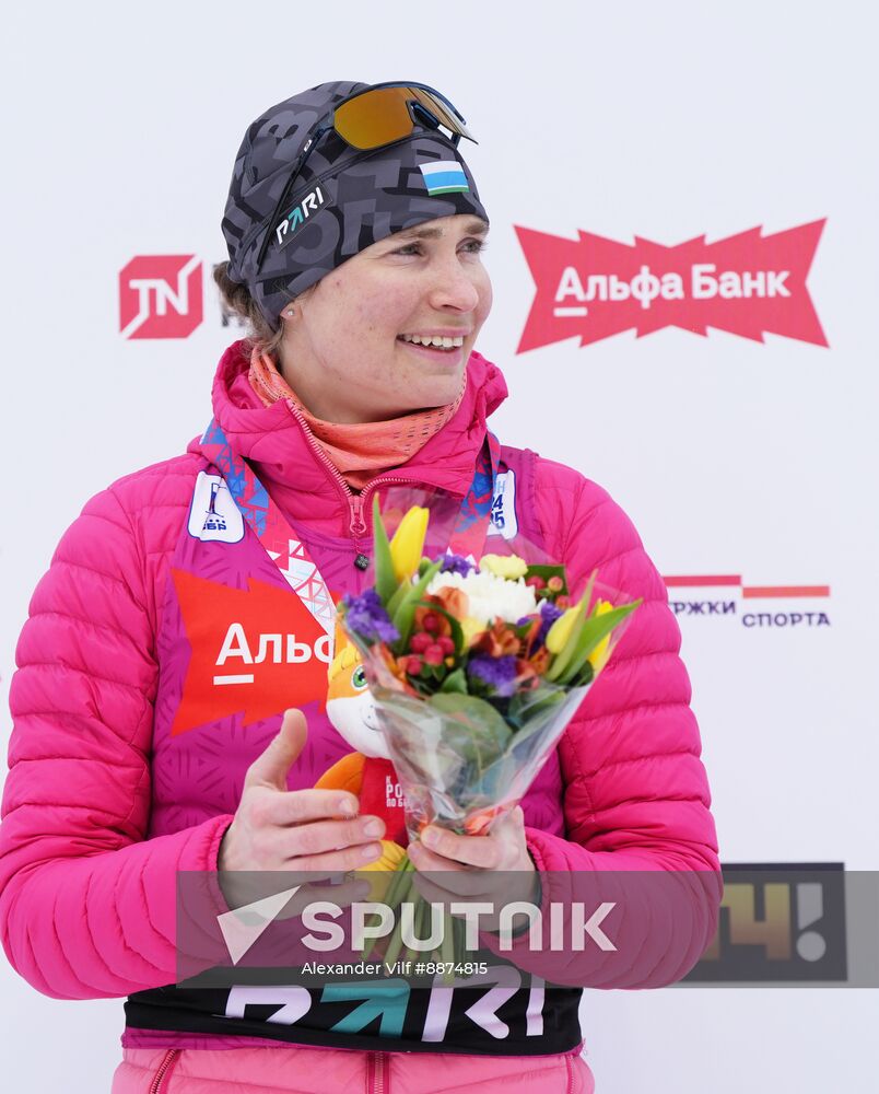 Russia Biathlon Cup Women Mass Start