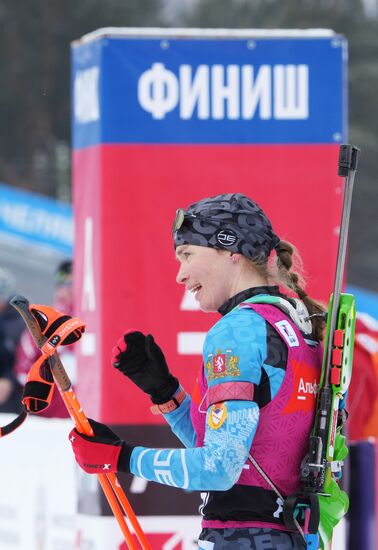 Russia Biathlon Cup Women Mass Start