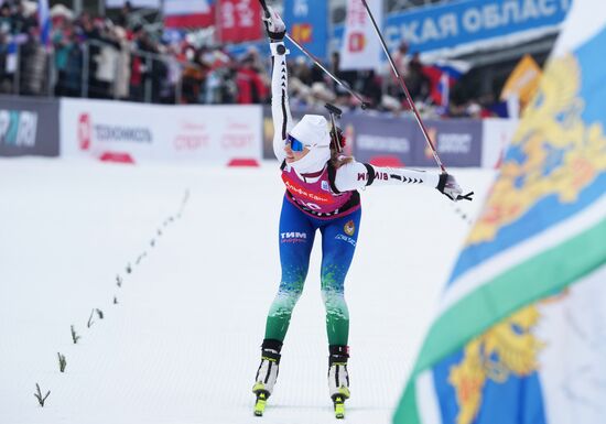Russia Biathlon Cup Women Mass Start