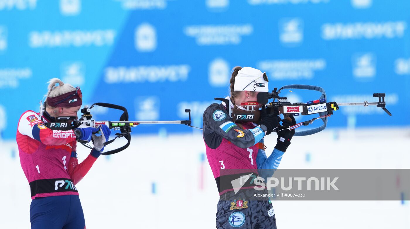 Russia Biathlon Cup Women Mass Start