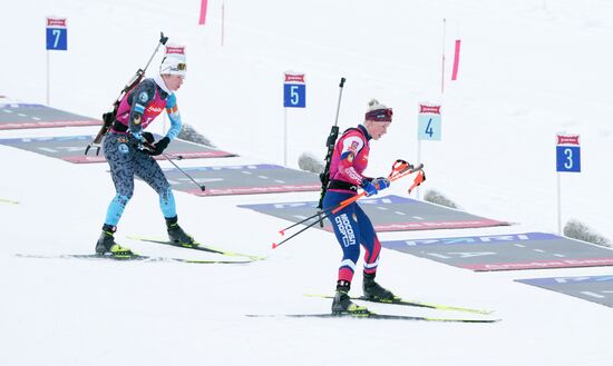 Russia Biathlon Cup Women Mass Start