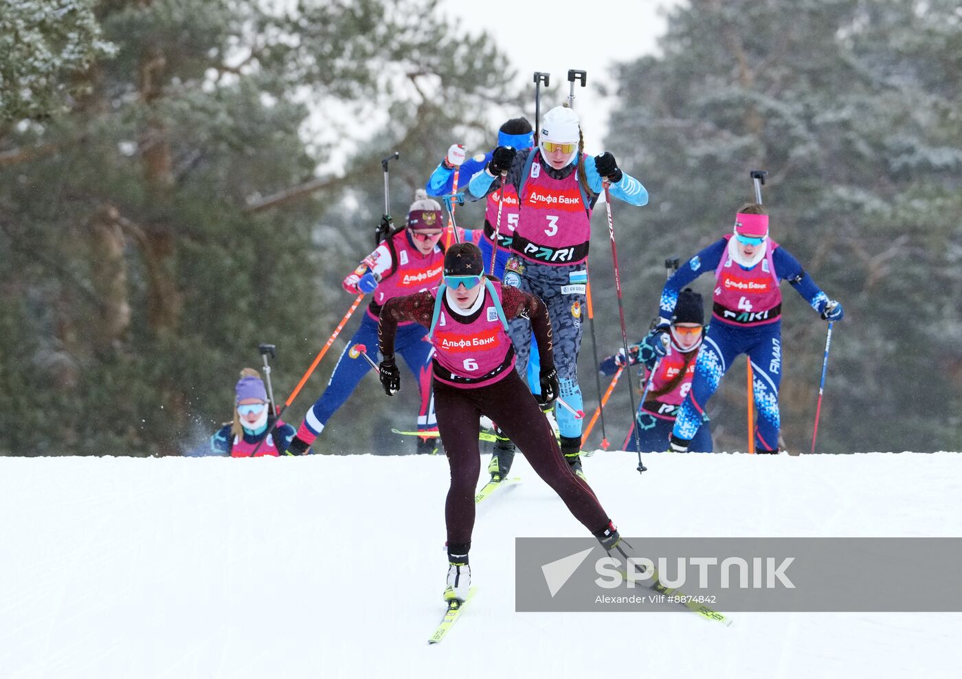 Russia Biathlon Cup Women Mass Start