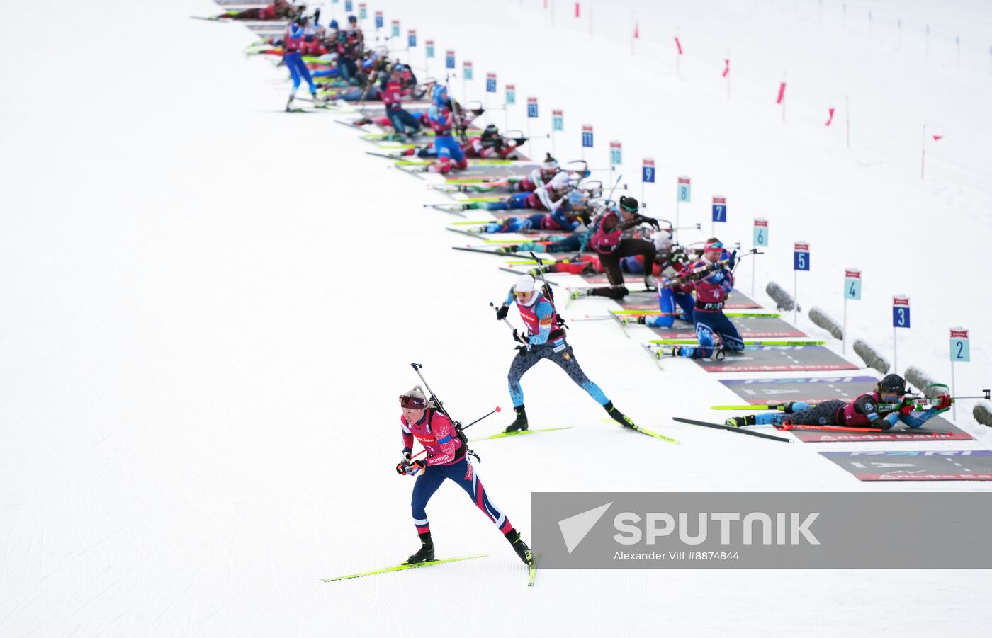Russia Biathlon Cup Women Mass Start