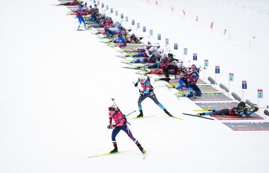 Russia Biathlon Cup Women Mass Start